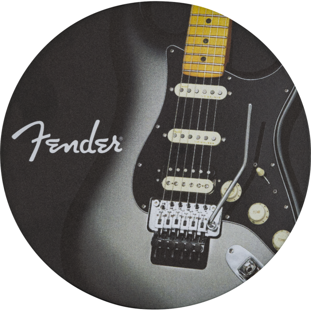 Conf 4 sottobicchieri Fender Guitar Multi-Color Leather