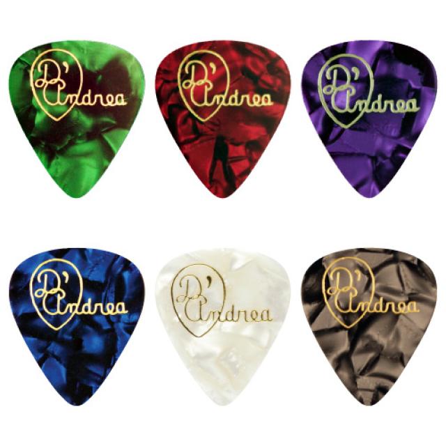 Pack of 12 Assorted Celluloid Picks (Heavy)
