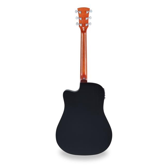 Dreadnought cutaway acoustic guitar w/preamp