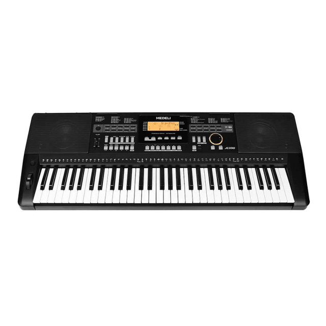 Portable arranger keyboard with 61 touch response keys and 128 notes  polyphony. - A300 - Frenexport SpA