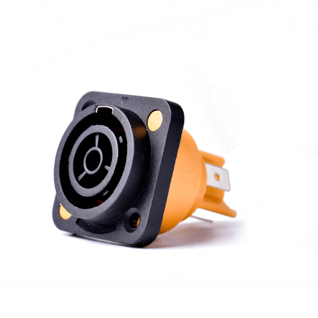 Powercon Thru socket