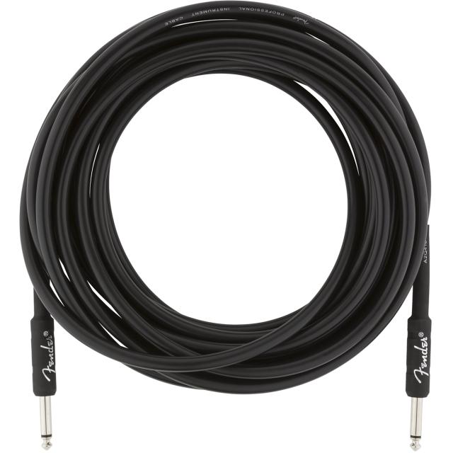 Professional Series Instrument Cable Straight/Straight 25' Black