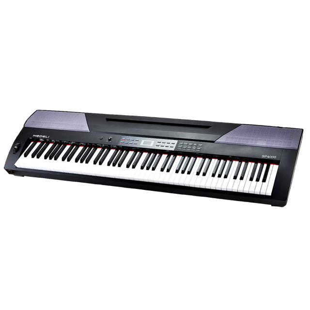 88 keys Stage Piano with hammer action keyboard.