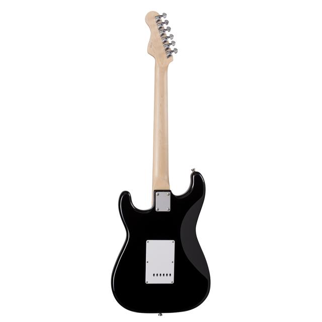 Double cutaway electric guitar with 2 single coils + splittable humbucker and self-locking tuners (Wilkinson equipped, maple fretboard)