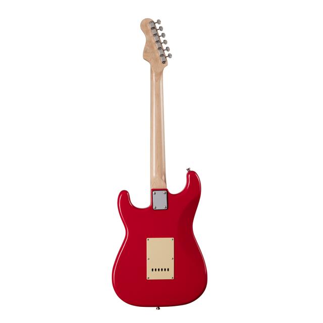 Double cutaway electric guitar with 3 single coils and vintage tuners (Wilkinson equipped, eco-rosewood fretboard)