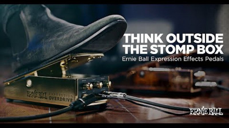 Ernie Ball Ambient Delay and Overdrive Expression Pedals  (Ilan Rubin Demo)