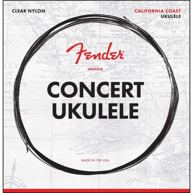 Set di 4 Corde Concert Ukulele