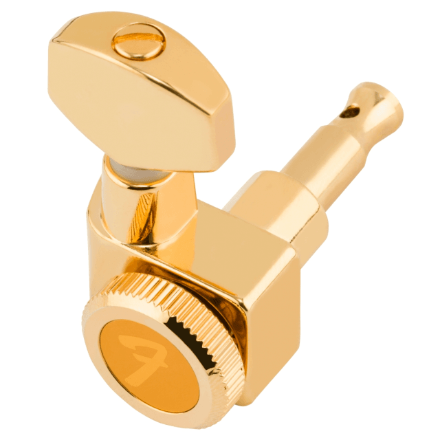 Bloccaggio Stratocaster® / Telecaster® Staggered Tuning Machines (Gold), confezione da 6
