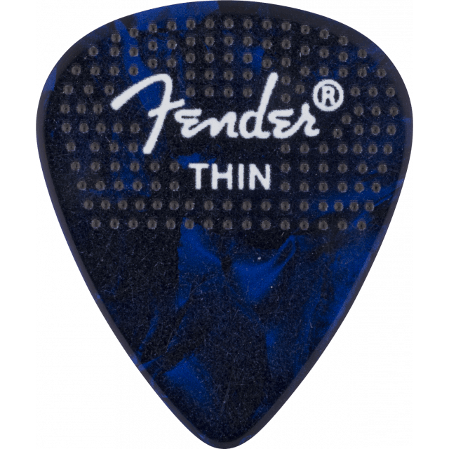 351 Dotted Celluloid Picks, 12-Pack, Thin