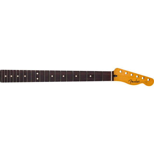Player II Series Telecaster® Neck, 22 Medium Jumbo Frets, Rosewood, 9.5", Modern "C"