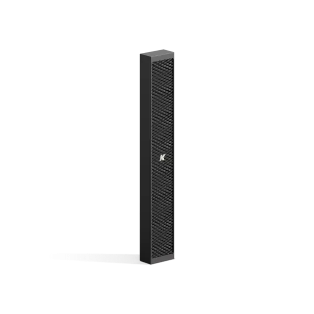 4x1" Ultra-slim Passive Selectable Impedance Line Array Speaker (black color)