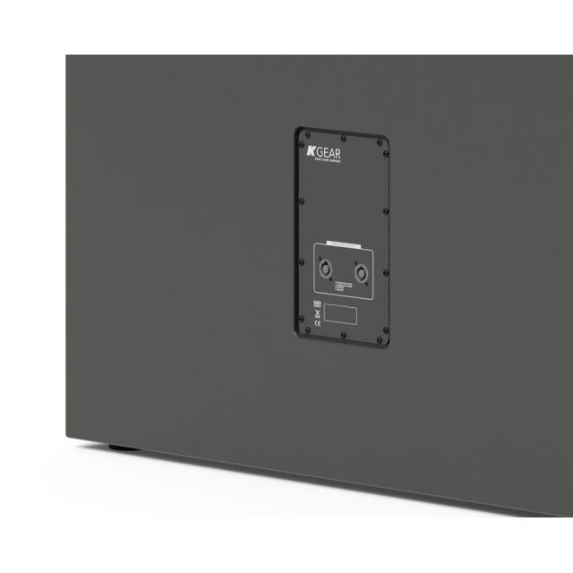 Sistema audio composto da un Sub Passivo 2x18" + 2x12" Slim Array Nero