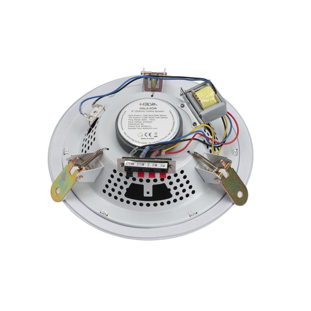8" Quick-fit Mechanism, Metal-Frame Ceiling Speaker