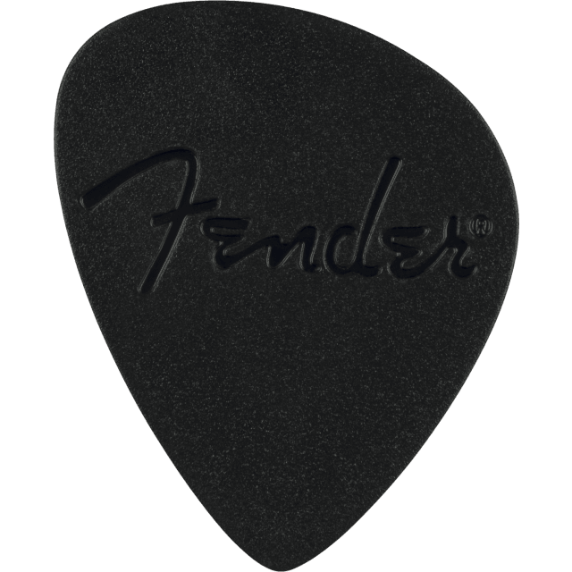 Plettri Fender  Offset Picks, Black (6)