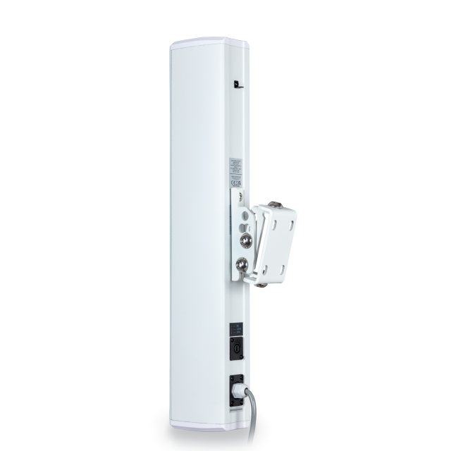 Diffusore a colonna sottile a 2 vie IP66 da 100 W, bianco