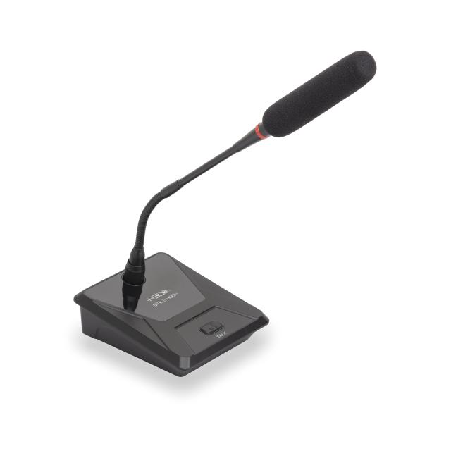 Microfono STILE 400H-SET a Condensatore Super-Cardioide Professionale a Collo d'Oca con Base