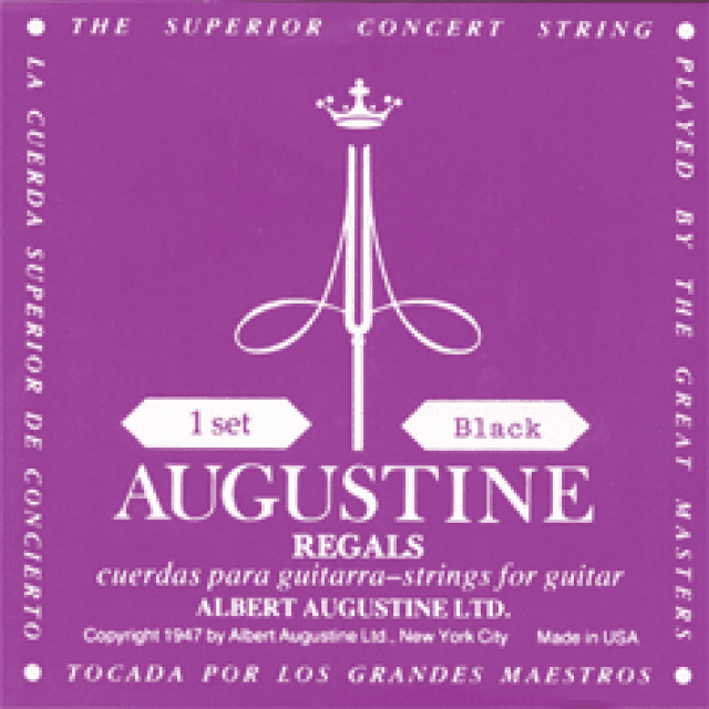 Set Corde Regal Black Light Tension Per Chitarra Classica