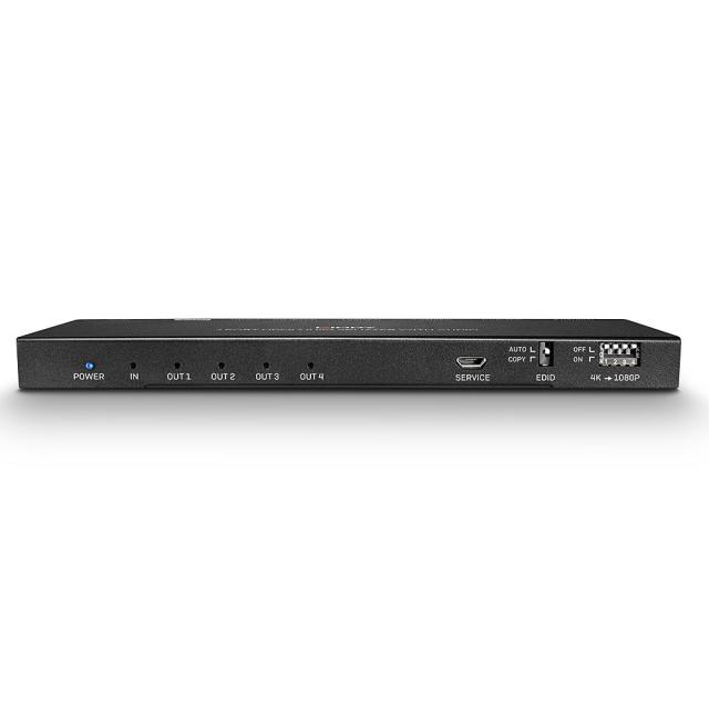 Splitter HDMI 2.0 18G con Audio Extractor, 4 Porte