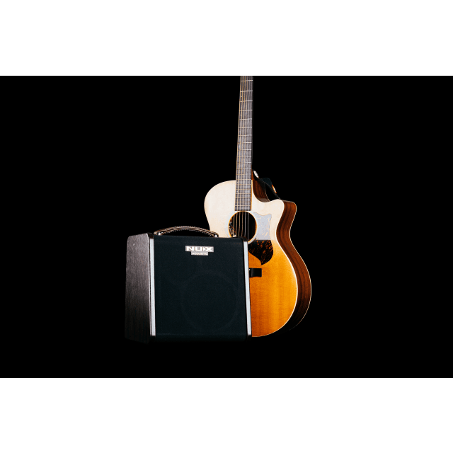 Amplificatore per chitarra acustica a batteria con Drum&Loop (80W RMS)