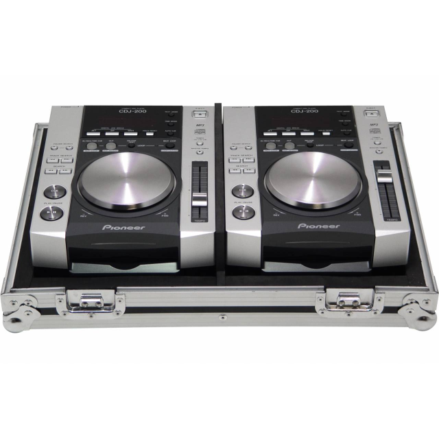 Flightcase PC-200/2 | 2x Pioneer CDJ-200 - black