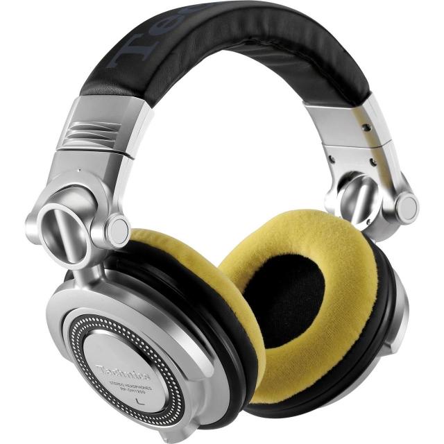 set di cuscinetti VELOUR per Technics RP-DH1200 e Pioneer HDJ-1000/-1500/-2000 - giallo