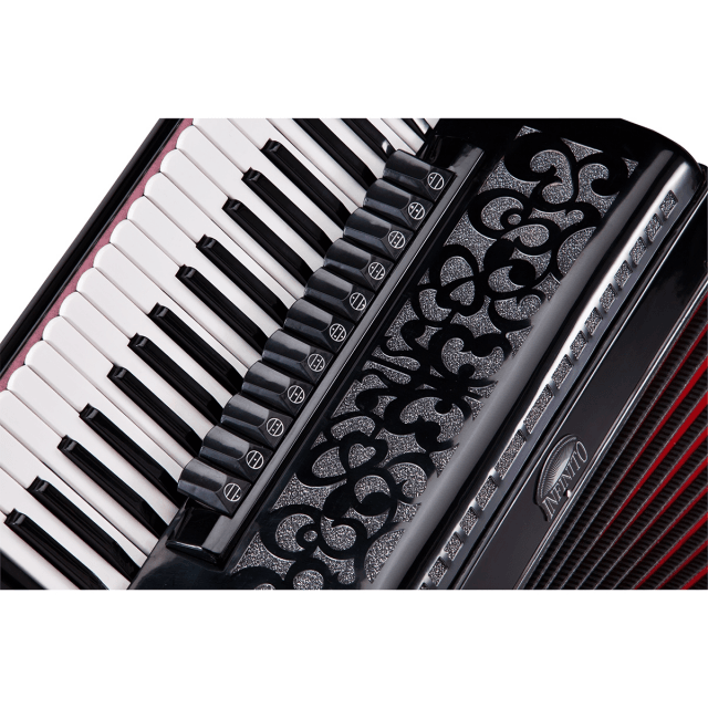 Fisarmonica 120 bassi 4/5 nera