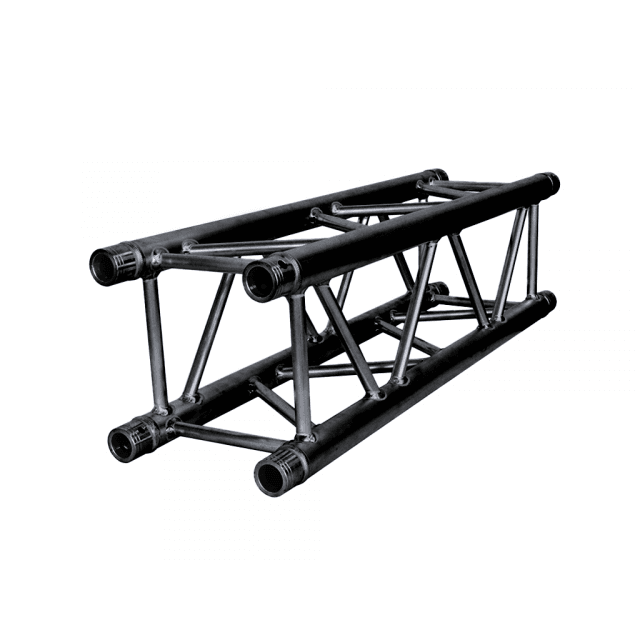 29 CM SQUARED TRUSS  OF 2M. P SERIES. BLACK