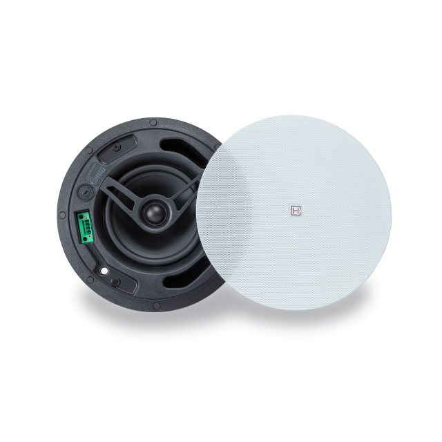 60W 2-Way Hi-Fi Ceiling Speaker with Plastic Housing