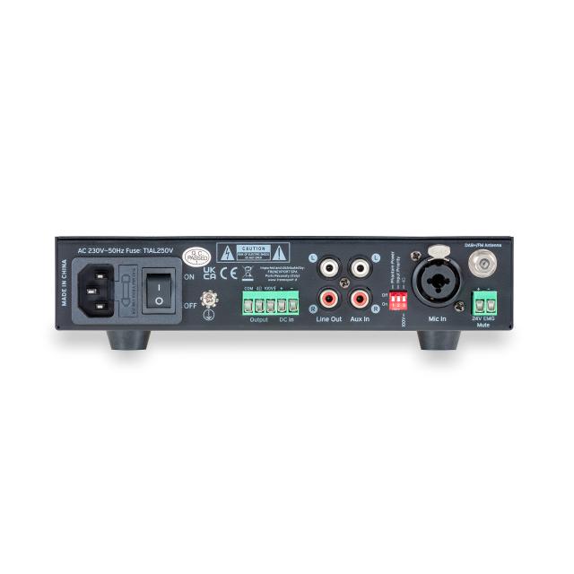 Mixer-Amplificatore Compatto in Classe-D da 30W a 1 Zona con Lettore DAB+, FM, USB, BT
