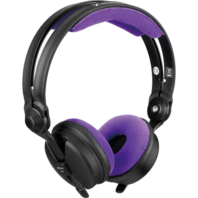 Earpad Set VELOUR for Sennheiser HD 25 - violet