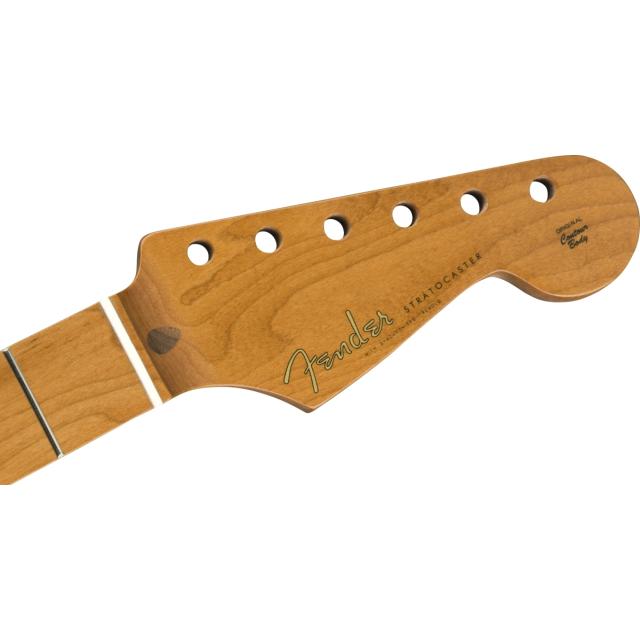 Roasted Maple Vintera® Mod 50's Stratocaster® Neck, 21 Medium Jumbo Frets, 9.5", "V" Shape