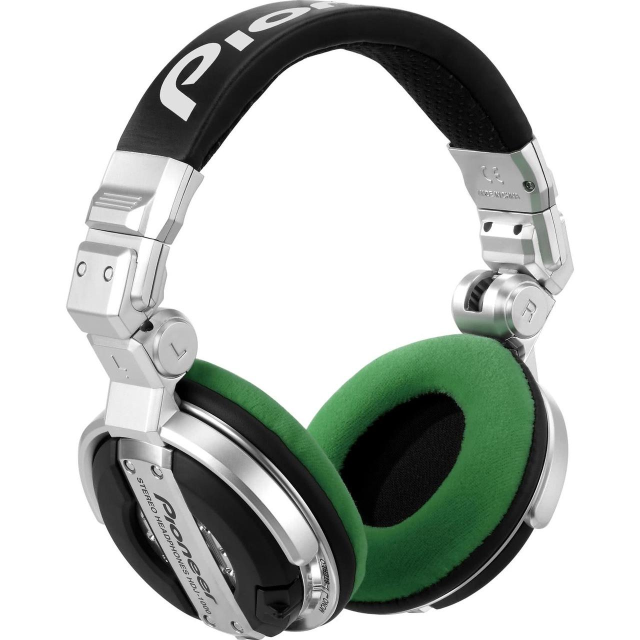 Earpad Set VELOUR for Pioneer HDJ-1000 - cactus