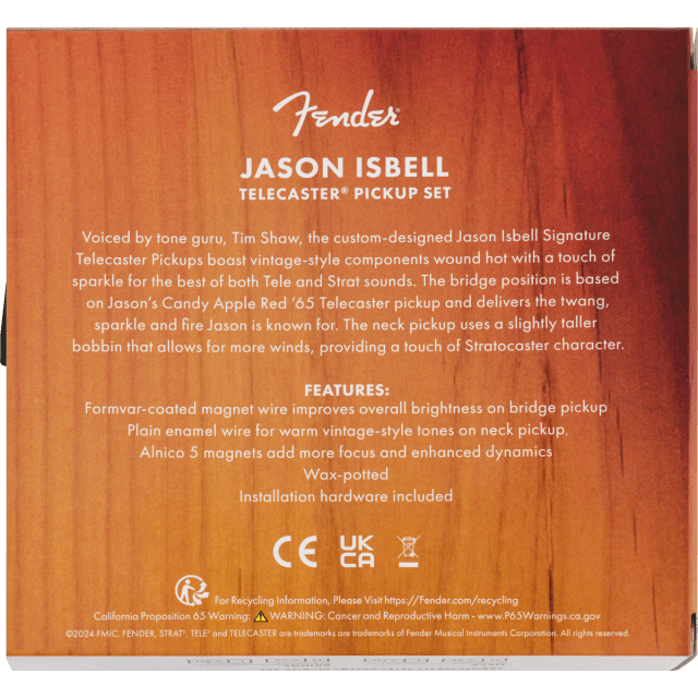 Jason Isbell Telecaster® Pickup Set