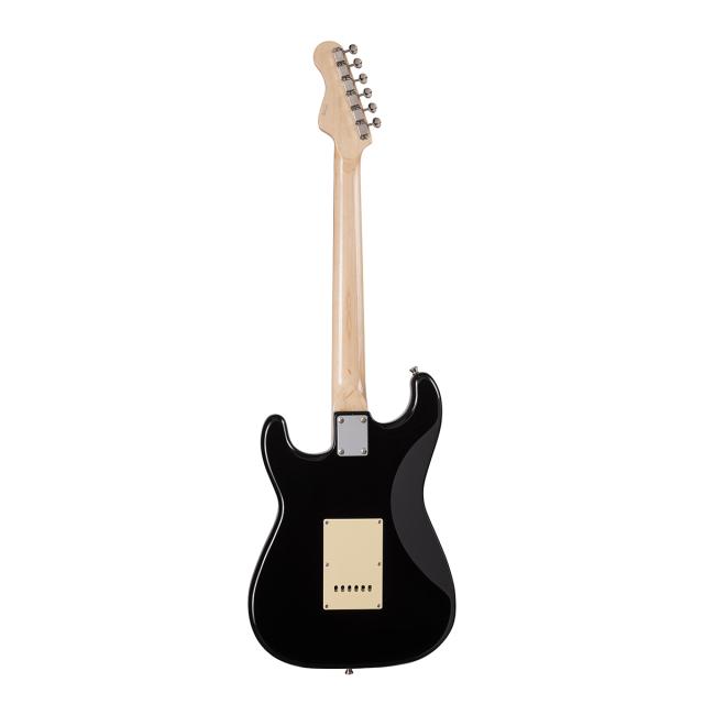 Chitarra elettrica double cutaway con 3 single coil e meccaniche vintage (equipaggiata Wilkinson)
