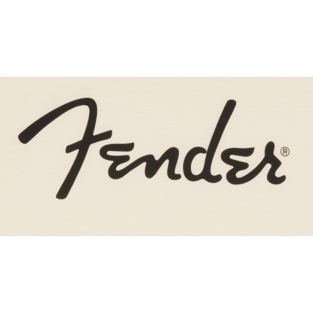 Fender® Spaghetti Logo T-Shirt, Olympic White, XXL