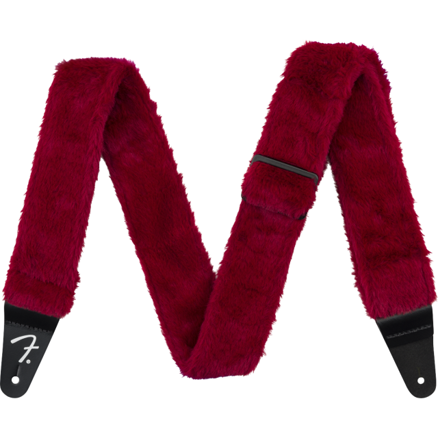Poodle Plush Strap, Red