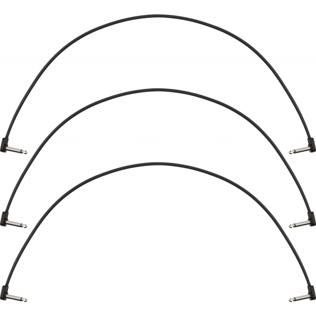 Pack da 3 cavi Patch Fender Blockchain 24", Angle/Angle