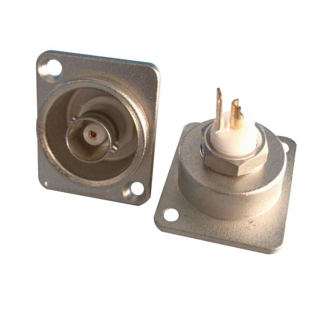 BNC panel mount female receptacle