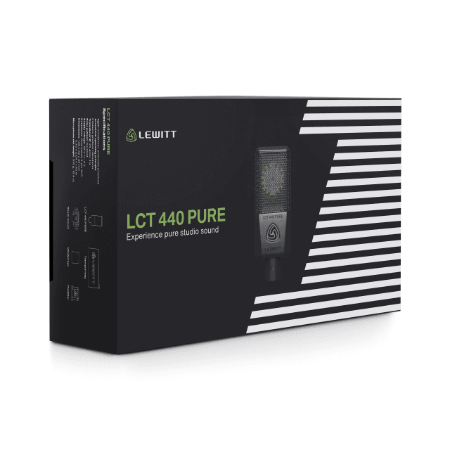 Microfono condensatore con capsula a largo diaframma da 1" di ultima generazione