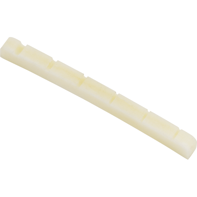 Pre-Slotted Genuine Bone Nut For Electric Guitar, 9.5" Radius