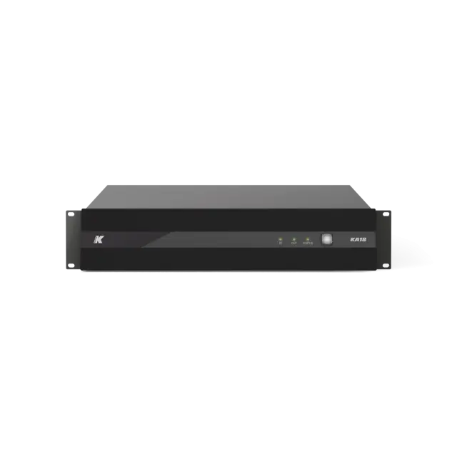 Amplificatore Classe D, 8x150W @ 4 Ohm, DSP Integrato, 2x2 Canali Dante Abilitati