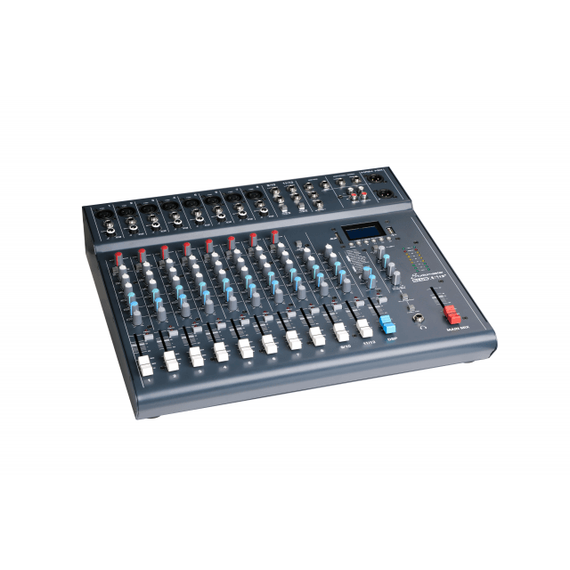 12-Channel Professional Mixer with Effect and Player