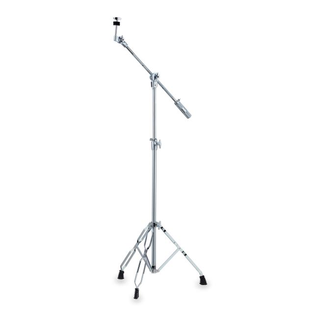 Boom cymbal stand with counterweight
