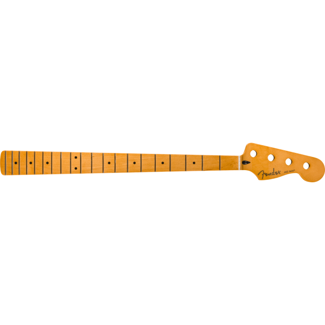 Player II Series Jazz Bass® Neck, 22 Medium Jumbo Frets, Acero, 9.5", Modern "C" 0990482921